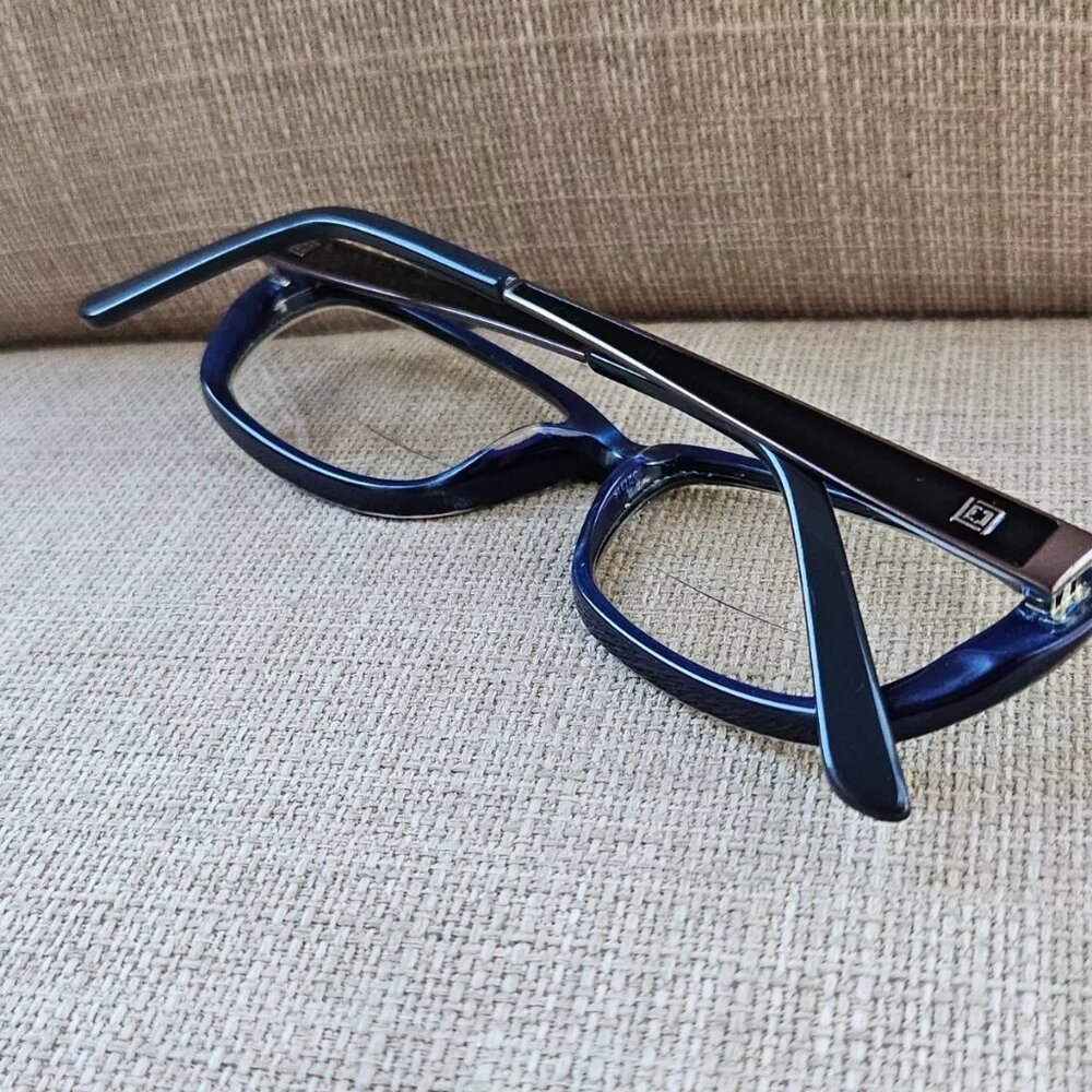 Liz Claiborne Women Glasses/Eyeglasses Frame L600 Blue Tone 52[]16 135 Eye Wear - Picture 6 of 12